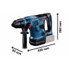 Bosch GSR 180-LI 1900 RPM Zamek centralny Wielobarwny