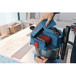Bosch GAS 18V-10 L Professional Czarny, Niebieski