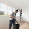 Bosch GAS 18V-1 Professional odkurzacz przenośny Czarny, Niebieski, Czerwony, Półprzezroczysty Bez worka