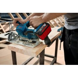 Bosch GKS 185-LI 16,5 cm Czarny, Niebieski, Szary 5000 RPM