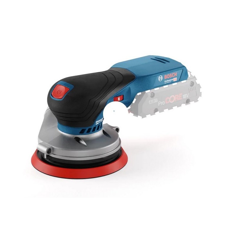 Bosch GEX 18V-125 Professional Losowa szlifierka oscylacyjna 10000 RPM 20000 OPM Czarny, Niebieski, Szary, Czerwony Bosch GEX 18V-125 Professional Losowa szlifierka oscylacyjna 10000 RPM 20000 OPM Czarny, Niebieski, Szary, Czerwony