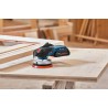 Bosch GEX 18V-125 Professional Losowa szlifierka oscylacyjna 10000 RPM 20000 OPM Czarny, Niebieski, Szary, Czerwony