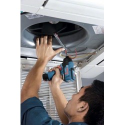 Bosch 0 601 9E0 005 klucz zasilany 1/4" 3100 RPM 110 N·m Czarny, Niebieski 12 V