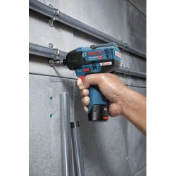 Bosch 0 601 9E0 005 klucz zasilany 1/4" 3100 RPM 110 N·m Czarny, Niebieski 12 V