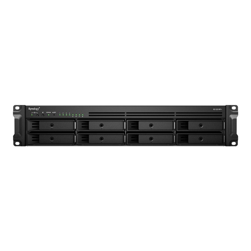 Synology RackStation RS1221RP+ serwer danych NAS Rack (2U) Ryzen Embedded V1500B 4 GB DDR4 0 TB DiskStation Manager Czarny Synology RackStation RS1221RP+ serwer danych NAS Rack (2U) Ryzen Embedded V1500B 4 GB DDR4 0 TB DiskStation Manager Czarny