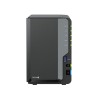 Serwer danych NAS Synology DiskStation DS224+ Komputer stacjonarny Intel® Celeron® J4125 2 GB DDR4 0 TB Czarny