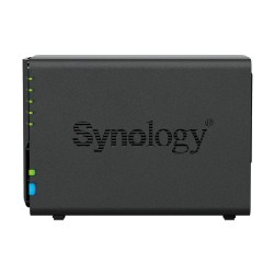 Serwer danych NAS Synology DiskStation DS224+ Komputer stacjonarny Intel® Celeron® J4125 2 GB DDR4 0 TB Czarny