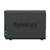Serwer danych NAS Synology DiskStation DS224+ Komputer stacjonarny Intel® Celeron® J4125 2 GB DDR4 0 TB Czarny