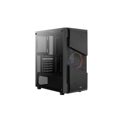 Aerocool Menace Saturn FRGB Midi Tower Czarny