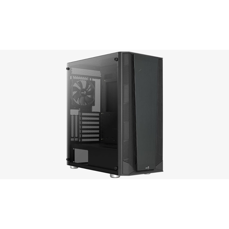 Obudowa Aerocool Prism-G-BK-v1 Midi Tower Czarny Obudowa Aerocool Prism-G-BK-v1 Midi Tower Czarny