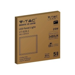 Panel LED V-TAC VT-629-1 29W 600x600 SAMSUNG CHIP 120Lm/W 4000K 3480lm (SKU 20419) Biały