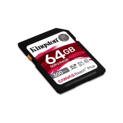 Kingston Technology Canvas React Plus 64 GB SD UHS-II Klasa 10