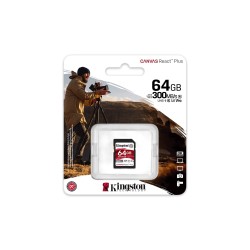 Kingston Technology Canvas React Plus 64 GB SD UHS-II Klasa 10