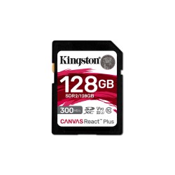 Kingston Technology Canvas React Plus 128 GB SD UHS-II Klasa 10