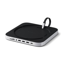 Satechi Stand & Hub - podstawka i hub do Mac Mini/Studio (USB-C 3.2, USB-A 3.2, 2x USB-A 3.0, 3,5mm jack, port micro/SD,