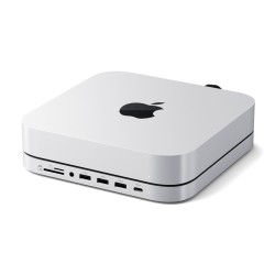 Satechi Stand & Hub - podstawka i hub do Mac Mini/Studio (USB-C 3.2, USB-A 3.2, 2x USB-A 3.0, 3,5mm jack, port micro/SD,