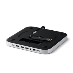 Satechi Stand & Hub - podstawka i hub do Mac Mini/Studio (USB-C 3.2, USB-A 3.2, 2x USB-A 3.0, 3,5mm jack, port micro/SD,