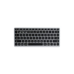 Klawiatura Satechi Slim X1 - klawiatura Bluetooth do trzech urządzeń USB-C (space gray)