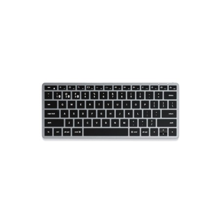 Klawiatura Satechi Slim X1 - klawiatura Bluetooth do trzech urządzeń USB-C US (space gray)