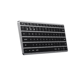 Klawiatura Satechi Slim X1 - klawiatura Bluetooth do trzech urządzeń USB-C US (space gray)