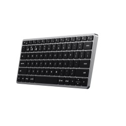 Klawiatura Satechi Slim X1 - klawiatura Bluetooth do trzech urządzeń USB-C US (space gray)