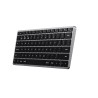 Klawiatura Satechi Slim X1 - klawiatura Bluetooth do trzech urządzeń USB-C US (space gray)