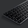 Satechi Slim X2 Bluetooth Backlit Keyboard - bezprzewodowa klawiatura z układem numerycznym (space gray)