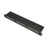 Extralink Patchpanel CAT5E STP V2 24 porty