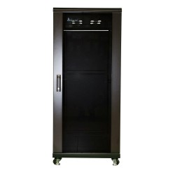 Extralink Szafa rack 27U 600x1000 Czarna stojąca