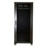 Extralink Szafa rack 27U 600x1000 Czarna stojąca