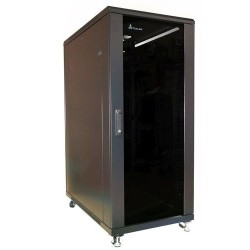 Extralink Szafa rack 27U 600x1000 Czarna stojąca