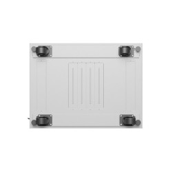 Szafa instalacyjna rack stojąca 19" 15U 600x800 szara drzwi szklane LCD Lanberg (Flat Pack) V2