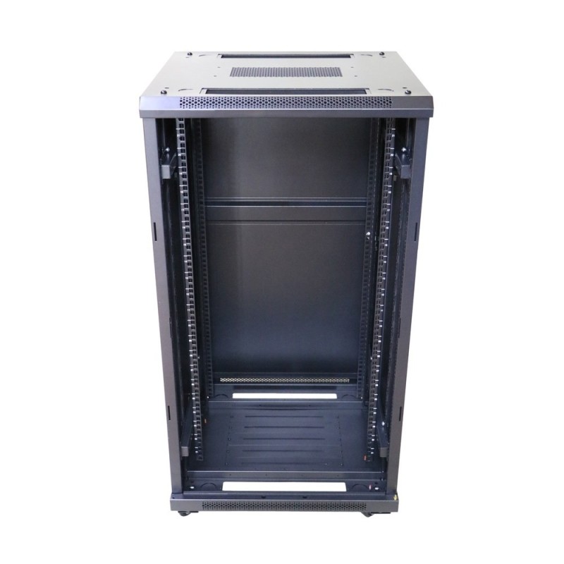 Szafa rack 22U 600x600 Czarna stojąca Szafa rack 22U 600x600 Czarna stojąca