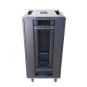 Szafa rack 22U 600x600 Czarna stojąca