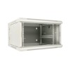 Extralink Szafa rack 6U 600x600 AZH Szara montowana na ścianie, dwusekcyjna