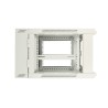 Extralink Szafa rack 6U 600x600 AZH Szara montowana na ścianie, dwusekcyjna