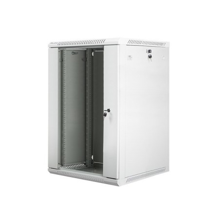 Lanberg WF01-6618-10S stojak 18U Szafa wisząca Szary