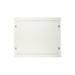 Extralink Szafa rack 9U 600x450 ASP Szara montowana na ścianie, drzwi blaszane pełne
