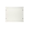 Extralink Szafa rack 9U 600x450 ASP Szara montowana na ścianie, drzwi blaszane pełne