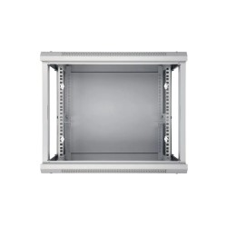 Extralink Szafa rack 9U 600x600 Szara montowana na ścianie