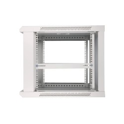 Extralink Szafa rack 9U 600x600 Szara montowana na ścianie