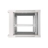 Extralink Szafa rack 9U 600x600 Szara montowana na ścianie