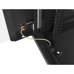 Lanberg WF01-6427-10B stojak 27U Szafa wisząca Czarny