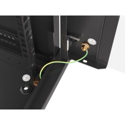Lanberg WF01-6427-10B stojak 27U Szafa wisząca Czarny