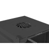 Szafa instalacyjna rack wisząca 10" 12U 280x310 czarna drzwi szklane Lanberg (Flat Pack)