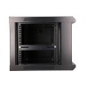 Szafa rack Extralink 6U 600x450 Czarna montowana na ścianie