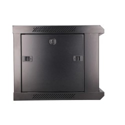 Szafa rack Extralink 6U 600x450 Czarna montowana na ścianie