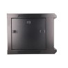 Szafa rack Extralink 6U 600x450 Czarna montowana na ścianie