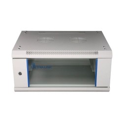 Extralink Szafa rack 4U 600x450 Szara montowana na ścianie