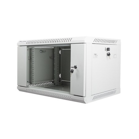 Lanberg WF01-6406-10S stojak 6U Szafa wisząca Szary
